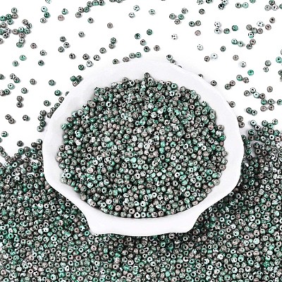 Picasso Glass Seed Beads GL-N001-01B-01-1