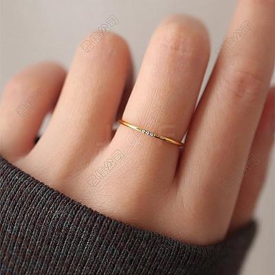 201 Stainless Steel Finger Rings FS-WG09D95-06-1