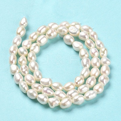 Natural Cultured Freshwater Pearl Beads Strands PEAR-E016-063-1