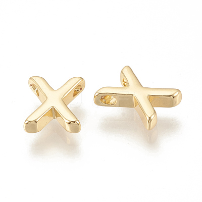 Brass Charms X-KK-S341-50X-1