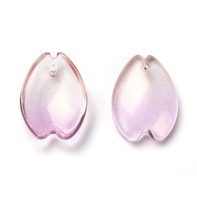 Transparent Glass Pendants GLAA-B003-03-1