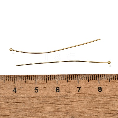 Brass Ball Head Pins KK-H502-03H-G-1