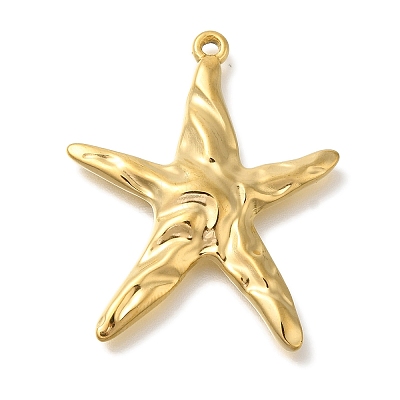 Ocean Theme 304 Stainless Steel Pendants LS-STAS-Z092-06G-01-1