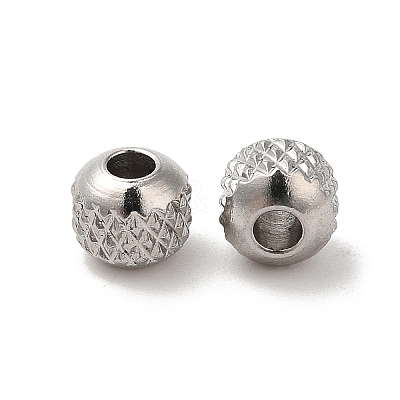 Non-Tarnish 201 Stainless Steel Bead STAS-H214-28A-P-1-1