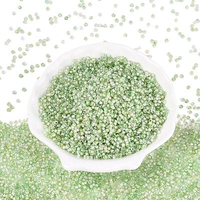 Baking Paint Glass Seed Beads SEED-Q041-03A-01-1
