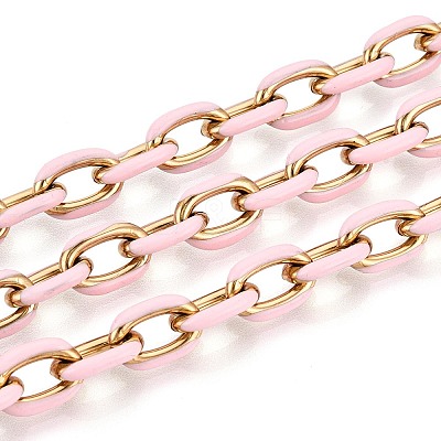 304 Stainless Steel Enamel Cable Chains CHS-ZX006-06C-1