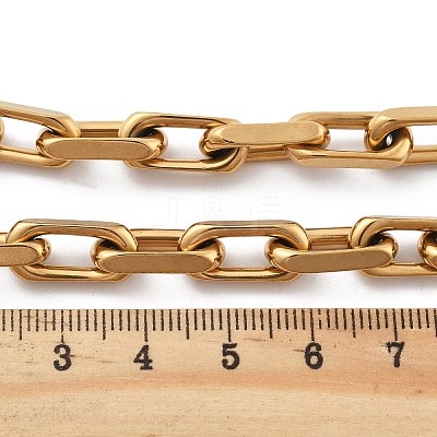 Ion Plating(IP) 304 Stainless Steel Cable Chains Bracelets for Men BJEW-U017-01G-1