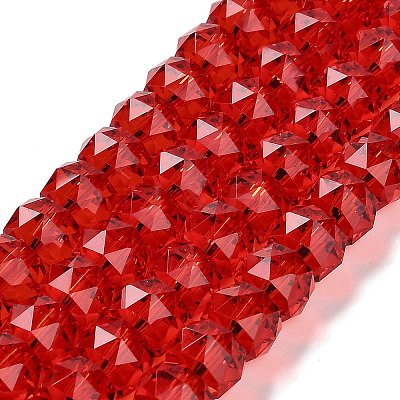 Transparent Glass Beads Strands EGLA-K071-01C-1