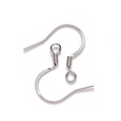 Tarnish Resistant 304 Stainless Steel French Earring Hooks STAS-S111-006-1
