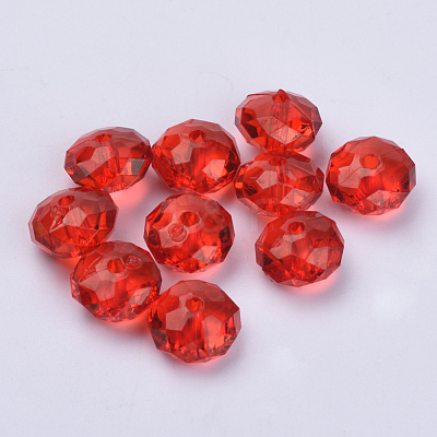 Transparent Acrylic Beads TACR-Q258-8mm-V12-1