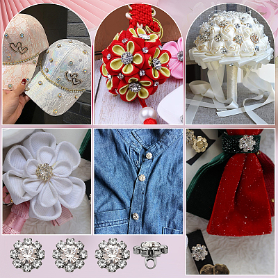 24Pcs 1-Hole Zinc Alloy Buttons FIND-PH0026-97-1