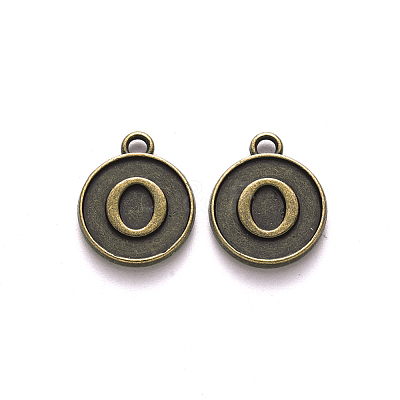 Alloy Pendant Cabochon Settings PALLOY-N156-01O-AB-1