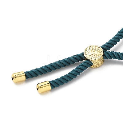 Cotton Cord Bracelet Making KK-F758-03M-G-1