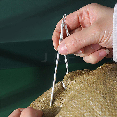 3Pcs Carbon Steel Fishing Net Needles FIND-GF0002-39-1
