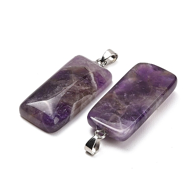 Natural Amethyst Pendants GG-CBAA0EE-01P-15-1