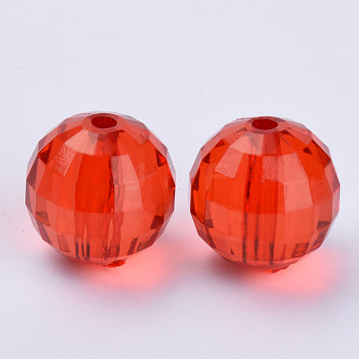 Transparent Acrylic Beads TACR-Q254-14mm-V12-1