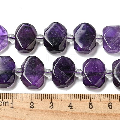 Natural Amethyst Beads Strands G-G072-A04-02-1
