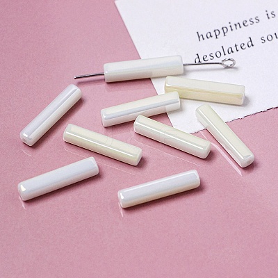 Electroplate Glass Beads LS-GLAA-D024-01H-1