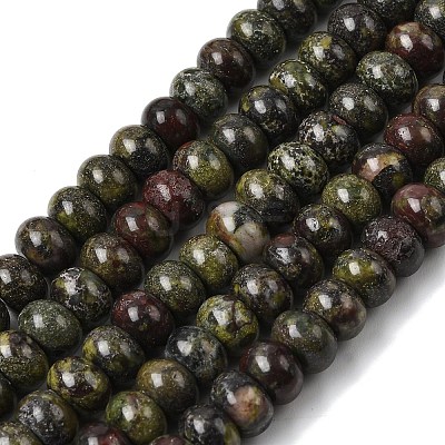 Natural Dragon Blood Beads Strands G-A280-A26-01-1