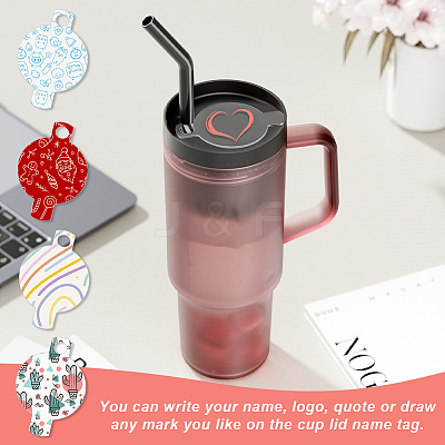 Transparent Acrylic Big Pendants DIY-WH0430-720A-1