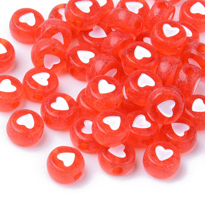 Transparent Acrylic Beads X-TACR-S150-05A-06-1