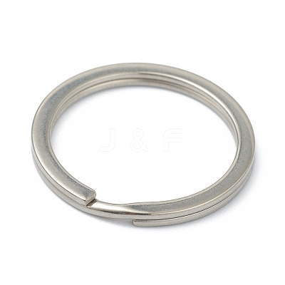 Tarnish Resistant 304 Stainless Steel Keychain Clasp Findings STAS-B012-02A-P-1