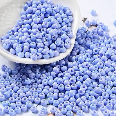 Baking Paint Glass Seed Beads SEED-H002-I-A530-1