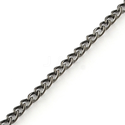 Unwelded Iron Curb Chains CH-R078-07B-1
