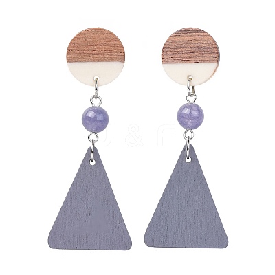Stud Earrings EJEW-JE03007-04-1