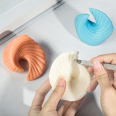 Seashore Candle DIY Food Grade Silicone Mold PW-WG77721-01-1