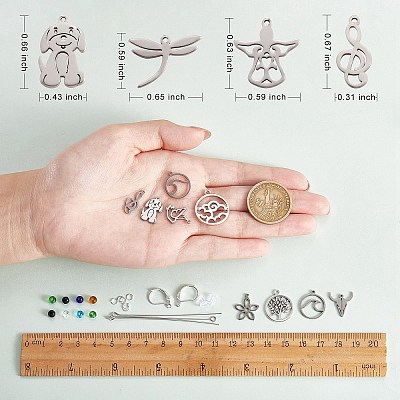 DIY Earring Making Kits DIY-SZ0008-73-1