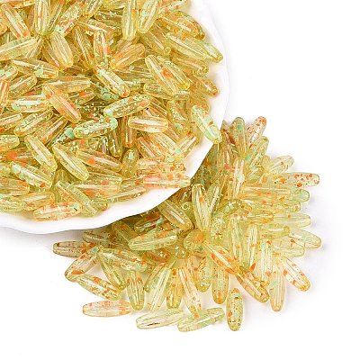 Picasso Transparent Glass Seed Beads SEED-N012-11F-1