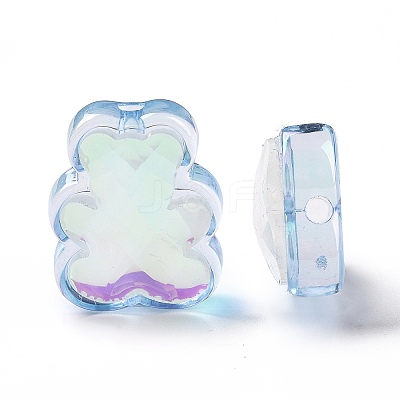 Acrylic Beads OACR-E007-02B-1
