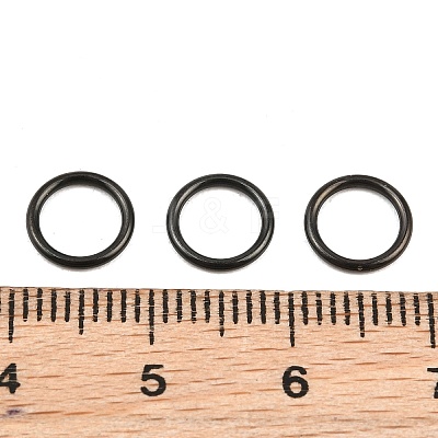 Ion Plating(IP) 304 Stainless Steel Closed Jump Rings STAS-G393-06B-15-1