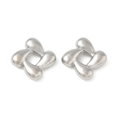 Brass European Beads KK-CBAFC6C-04P-1