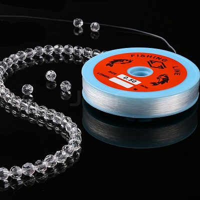 Transparent Fishing Thread Nylon Wire EC-L001-0.5mm-01-1