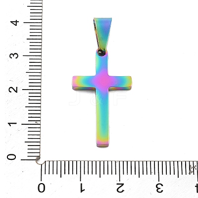 Ion Plating(IP) 304 Stainless Steel Pendants STAS-H389-13M-1