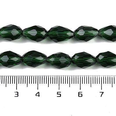 Transparent Glass Beads Strands EGLA-N013-T10mm-D15-1