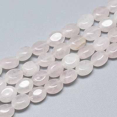 Natural Rose Quartz Beads Strands G-S357-B07-1