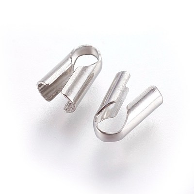 Tarnish Resistant 304 Stainless Steel Cord Ends STAS-P237-80B-P-1