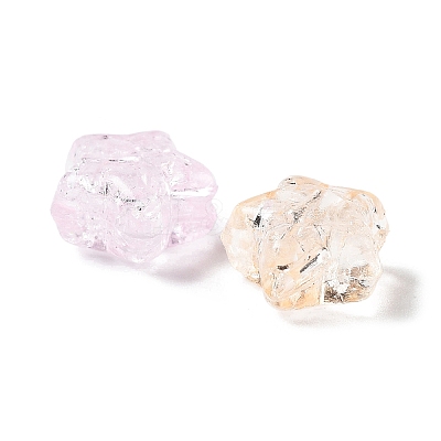 Transparent Acrylic Beads X-OACR-Z013-36-1