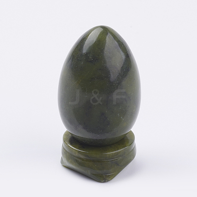 Natural Chinese Southern Jade Display Decorations DJEW-G018-06-1