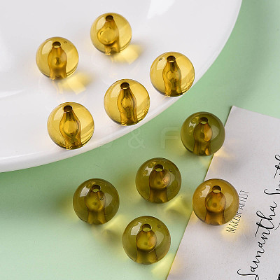 Transparent Acrylic Beads X-MACR-S370-A16mm-737-1