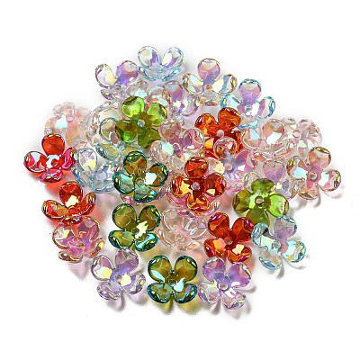 Acrylic Bead Caps OACR-C021-02-1