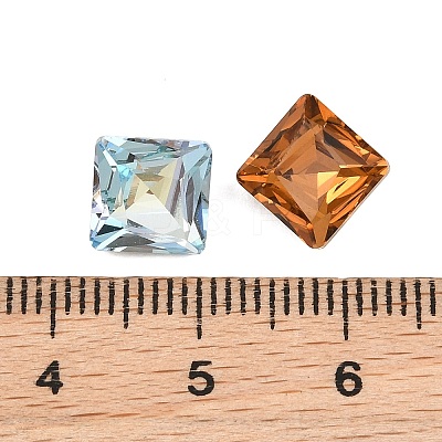 Glass Rhinestone Cabochons RB-CBA1B2D-03A-1