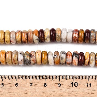 Natural Crazy Agate Beads Strands G-T138-64-1