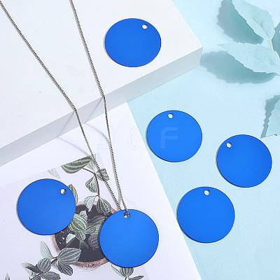25Pcs Aluminum Pendants FIND-SP0002-68A-01-1