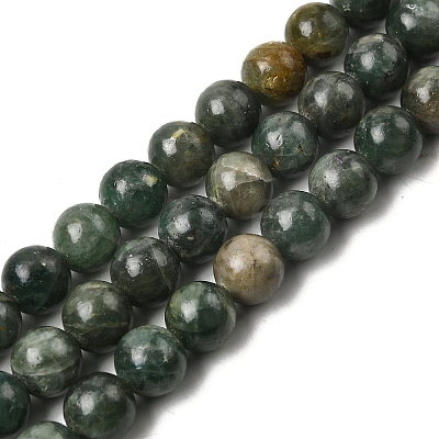Natural Green Apatite Beads Strands G-K350-C04-10mm-1