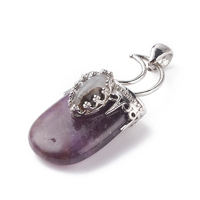 Natural & Synthetic Mixed Stone Pendants G-F639-09-P-1