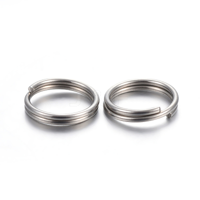 Tarnish Resistant 304 Stainless Steel Split Rings A-STAS-P223-22P-07-1